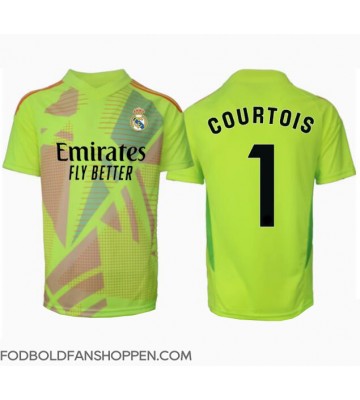 Real Madrid Thibaut Courtois #1 Målmand Tredjetrøje 2024-25 Kortærmet